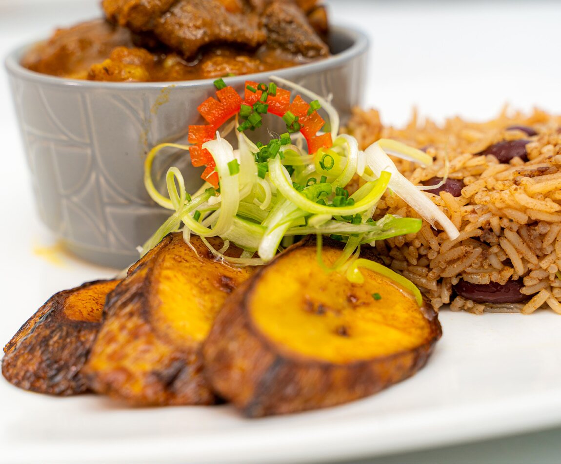 Assiette africaine généreuse